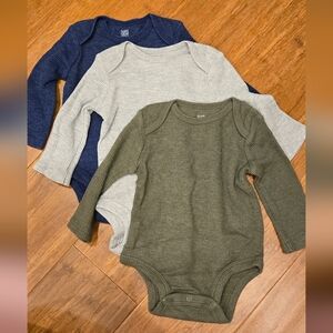 Carter's Juat One You 3 Pack Long Sleeve Onsies